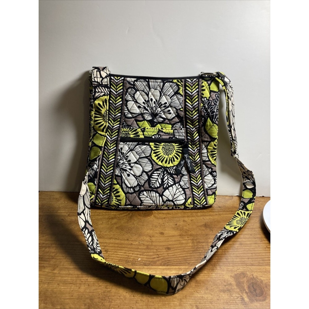 Vera Bradley - Hipster - Citron - Cross Body Bag / Purse Adjustable Strap